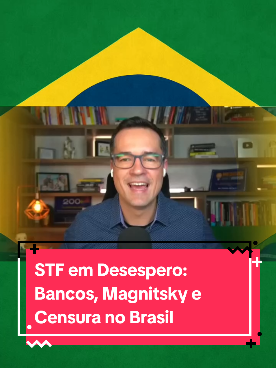 STF em Desespero: Bancos, Magnitsky e Censura no Brasil! #globonews #foryou #maisviews #fyp #viral 