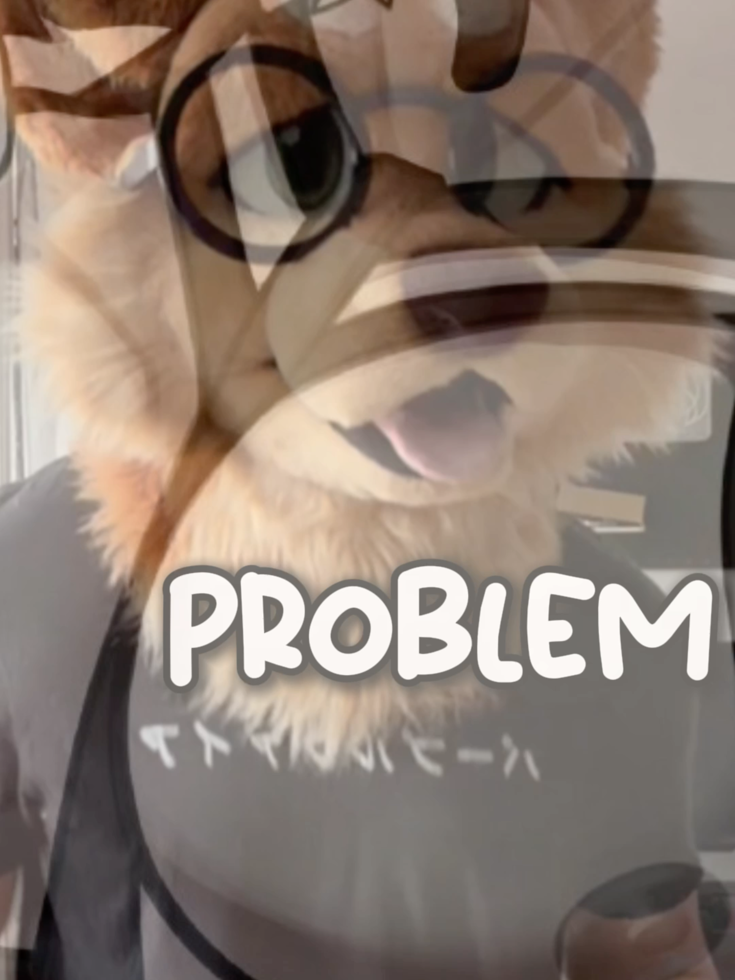 How is that my problem?! 😭 #furry #goodboy #fursuit