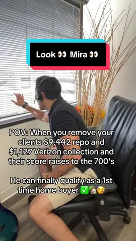 Removing our clients $9,442 repo and $1,127 Verizon collection and their score raises to the 700's✅ He can finally qualify as a 1st time home buyer 🔥⚠️🔥⚠️ #networth #financetips #investingtips #fypシ゚viral #parati 
