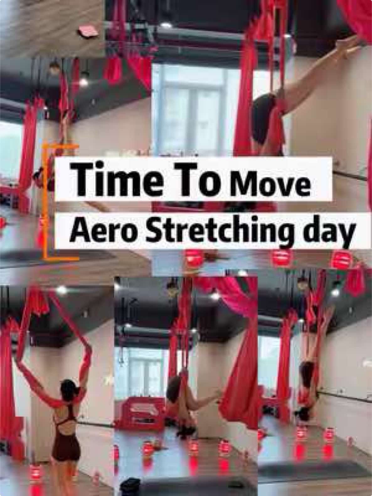 Aero stretching day  ✨✨ #wutthmoneshweyiofficial  #aerostretching #flex 