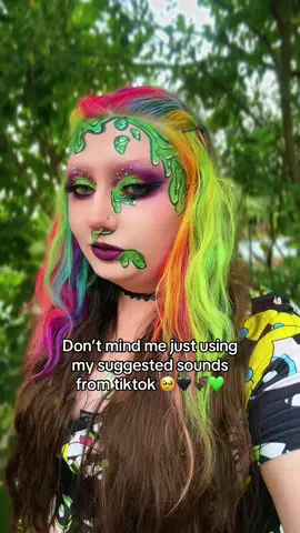 #makeup #makeupartist #rainbow #rainbowhair #fyp #foryou #foryoupage  