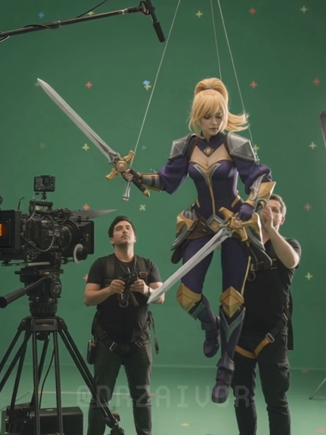 Mobile Legends Netflix Set Leak PT2 💀🎥 . . . 🎬 What if Mobile Legends was a Netflix movie? . . Which heroes should be next? 👇🔥 #mobilelegends  #MLBBNEXT2025 #mlbbcreator  #ai  #aiart   @Mobile Legends @Netflix 