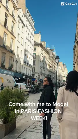 1st time in Paris✨🗼#fyp #paris #fashionweek #travel #model 