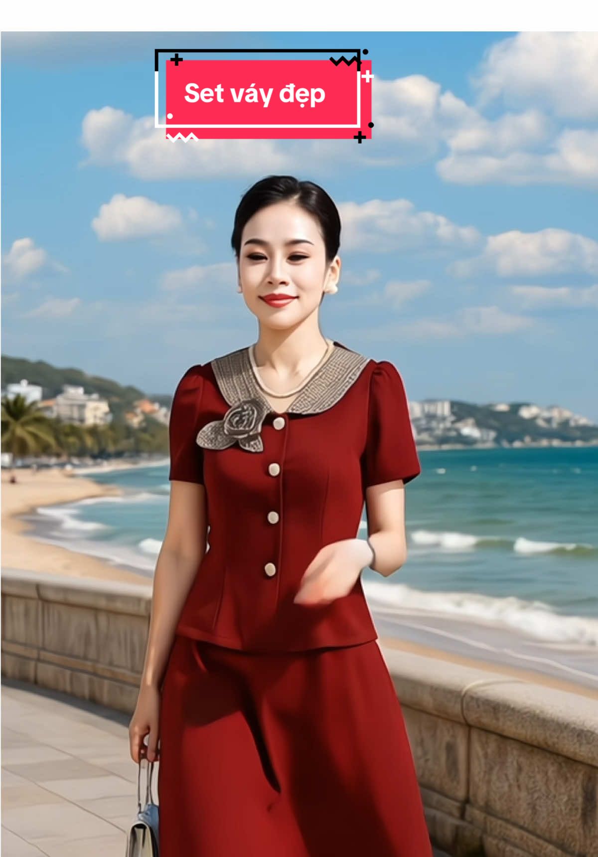 Set váy thanh lịch #hangshoping #viral #xuhuongtiktok #ao #aoxinh 