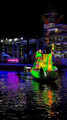 Festival jukung hias HUT Kota Banjarmasin, Tanglong 2025 #fyp #festival #banjarmasin #hutkotabanjarmasin 