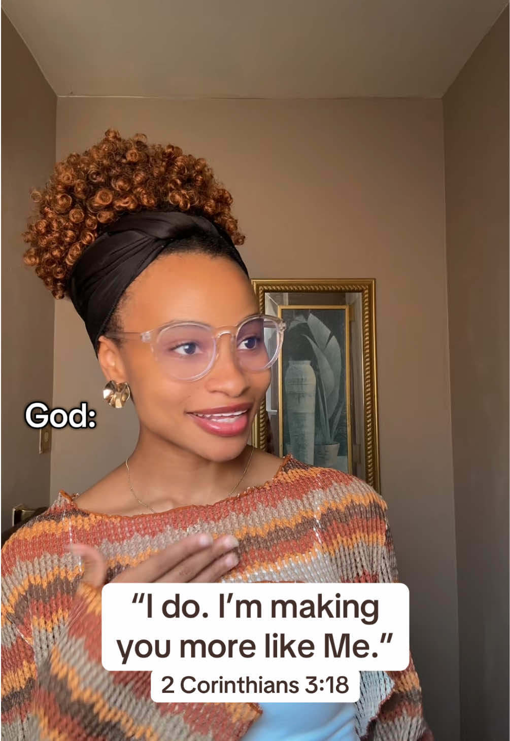 God is always at work transforming us, even when we don’t realize it 🤣. If you notice your desires starting to shift, that’s okay! He’s not stealing your ‘fun’ — He’s reshaping you into His image 🤗✨ . . . #Transformation #GodsWork #scriptures #madeinhisimage 