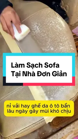Chai xịt vệ sinh sofa da nỉ vải, dung dịch tự khô sau khi làm sạch, không cần rửa lại nước #xuhuong #vệsinhsofa #vệsinhsofada #vệsinhsofadavảinỉ #làmsạchghếsofa 