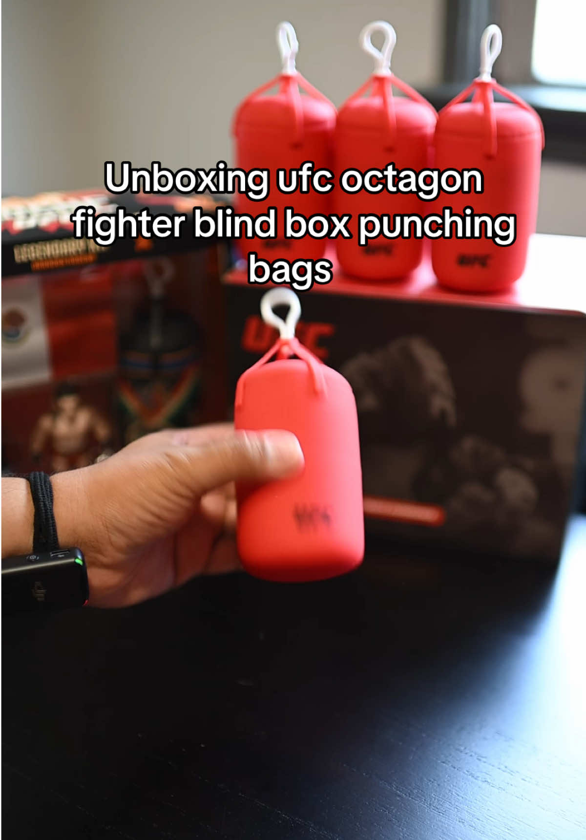 Unboxing @UFC octagon fighter blind box punching bags #UFC #asmr #asmrsounds #unboxing #asmrvideo 