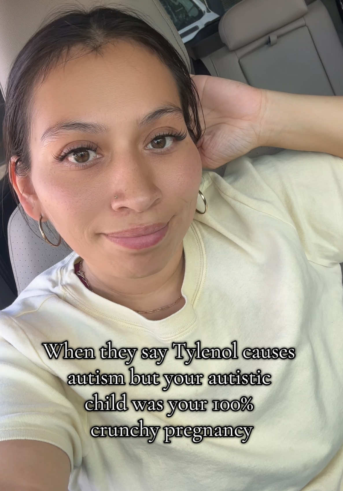With my first child, I did take Tylenol. With my second, I didn’t take any at all. I did take it with my other three, and the one I didn’t take Tylenol with is also autistic, along with two of the others. So, 3 out of my 5 children are autistic. #tylenolautism #autism #autismacceptance #autismawareness #neurodivergent 