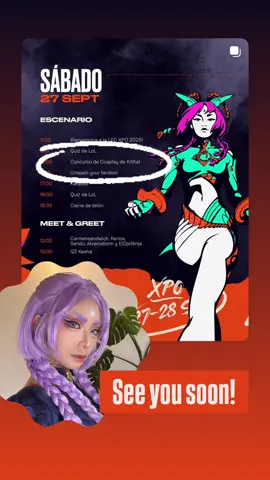 On 27th September,  at LEC XPO, I’ll be performing on stage with talented cosplayers from around the world🔥see you there! @League of Legends @KITKAT Gaming #leagueoflegends #lecfinals #madrid #cosplayer #yunara 