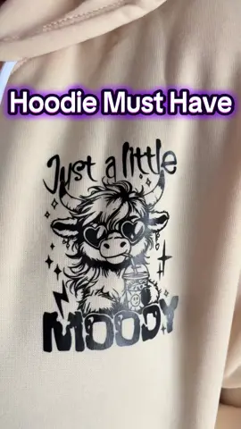 Cosy, cute and a little moody 🐮✨ This highland cow hoodie is perfect for autumn and winter, comfy enough for lounging but stylish enough for going out. #falldealsforyou #Dealdrops #TikTokShopMadeMeBuyIt #spotlightfinds #plussizefashion 
