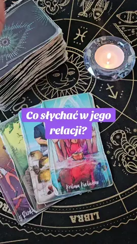 Co słychać w jego relacji? Czy jest zadowolony ze swojego wyboru? 🤔 #tarot #tarotreading #czytanietarota #czytanieogólne #dlaciebie 