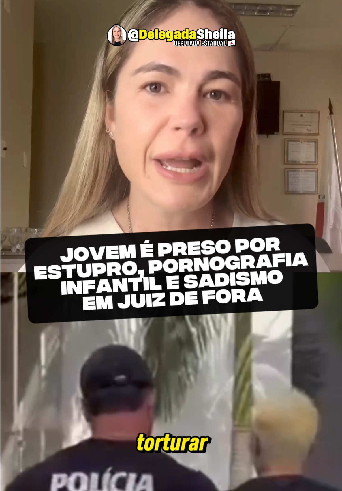 Ele foi o quinto detido em uma operação que investiga crimes contra crianças e adolescentes praticados pelo Discord. #discord #juizdefora #protejaainfancia #delegadasheila 