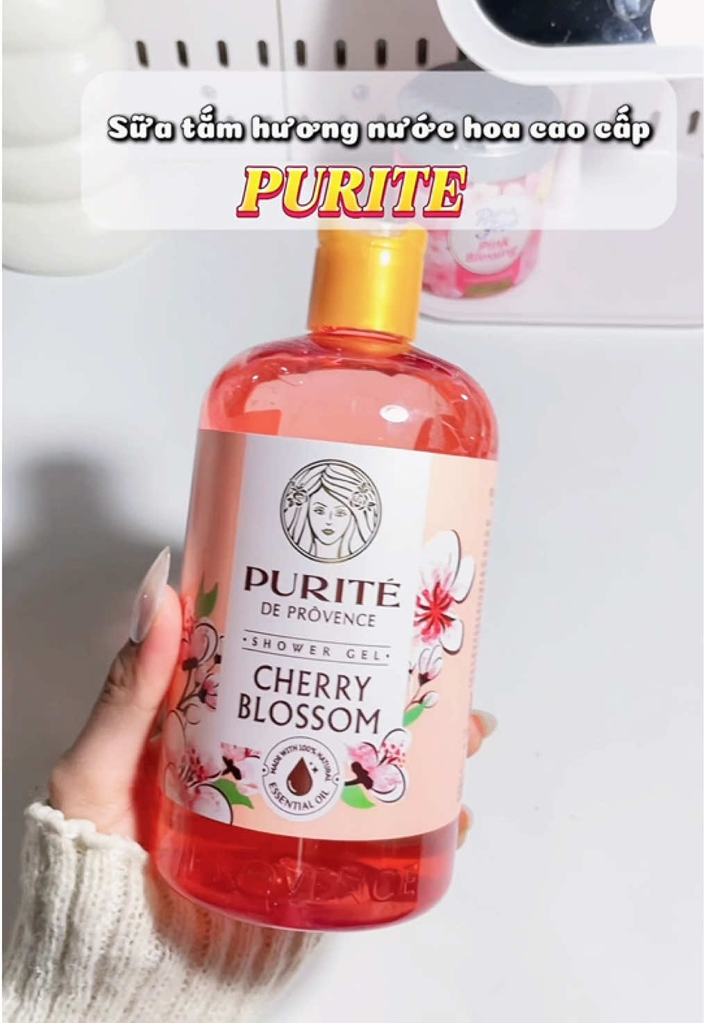 Da nhạy cảm vẫn dùng được ✔️ Purité dịu nhẹ, thơm mát chuẩn gu ✨ #suatamnuochoa #suatam #suatamthom #purite #chamda  