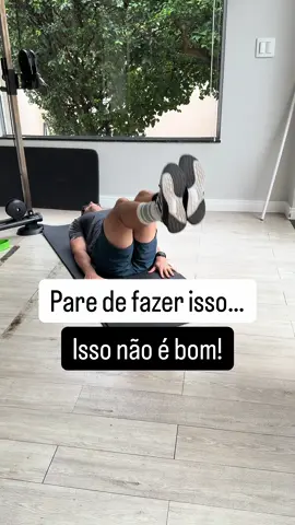 Trocas inteligentes para fortalecer seu abdômen sem machucar sua coluna ❌ #coluna #abdominal #abdominalworkout #treinoemcasa #exercíciofísico  