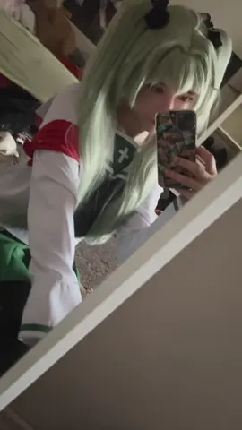 happy birthday anchovy𖠇ຼ.⸜(* ॑  ॑* )⸝𖠇ຼ. (it’s anchovy without contacts) #girlsundpanzer #anchovy #cosplay 