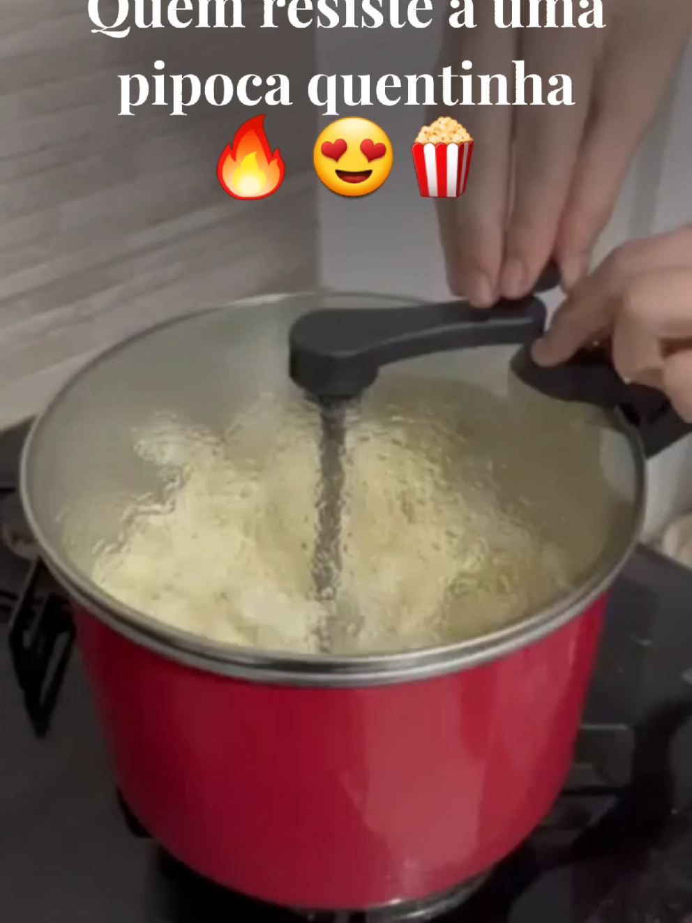 Panela Pipoqueira Tampa De Vidro #Pipoqueira #panelapipoca #panela #utensíliosdecozinha #utensiliosdomesticos 