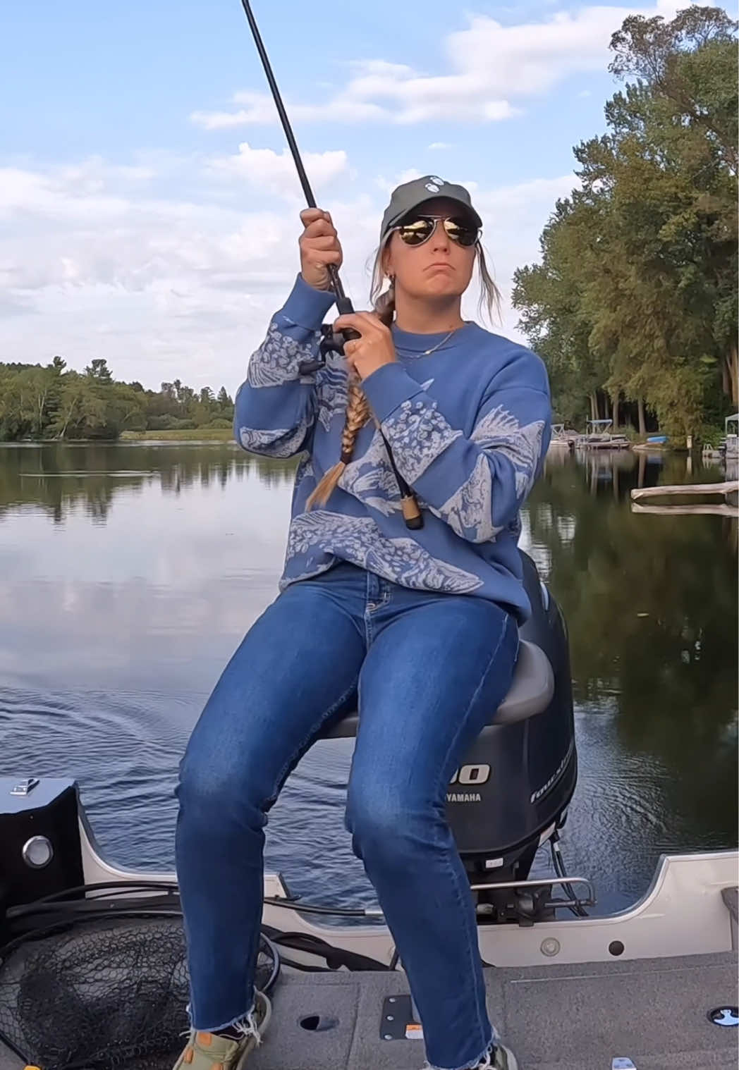 It’s giving ✨Big Fish Energy✨ #bigfish #fishingtrip #angling #bassfishing #panfishing 