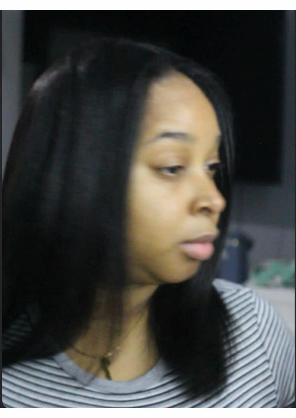 Have you ever tried @AG Care flat iron spray? I think it change the game for my silkpress #straightnaturals #silkpressnaturalhair #silkpressseason 