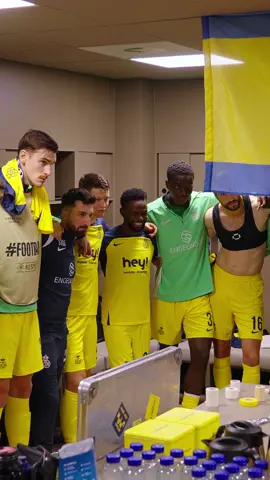 A dream coming true. Union history was written one week ago. 💛💙 Get some exclusive behind-the-scenes content from PSV-Union, available now on our YouTube channel! 🎬 #championsleague #behindthescene #win #football 