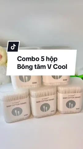 Tăm bông dùng cho trẻ sơ sinh #tambong #tambongvcool #tambongchotresosinh #combo #tiemnhomeTho🐰 