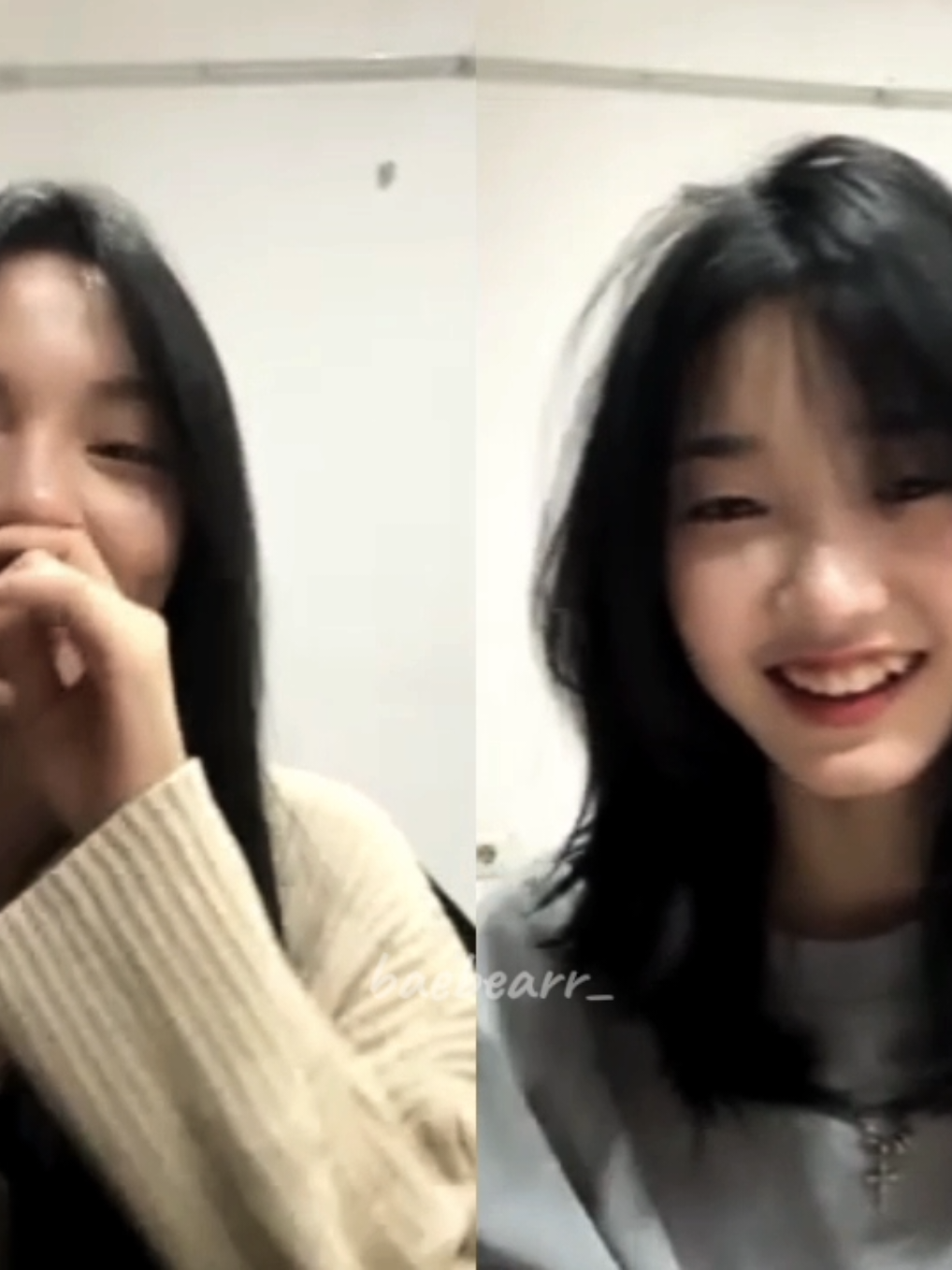 4 menit gajelas bersama araline😋 btw line kedepannya klo ngobrol sama ayayi pake aku km aja plss, aneh bgt klo pake lo gw sama manusia super kalem itu🤧 #olinejkt48 #araliejkt48 #aralinejkt48 #jkt48 