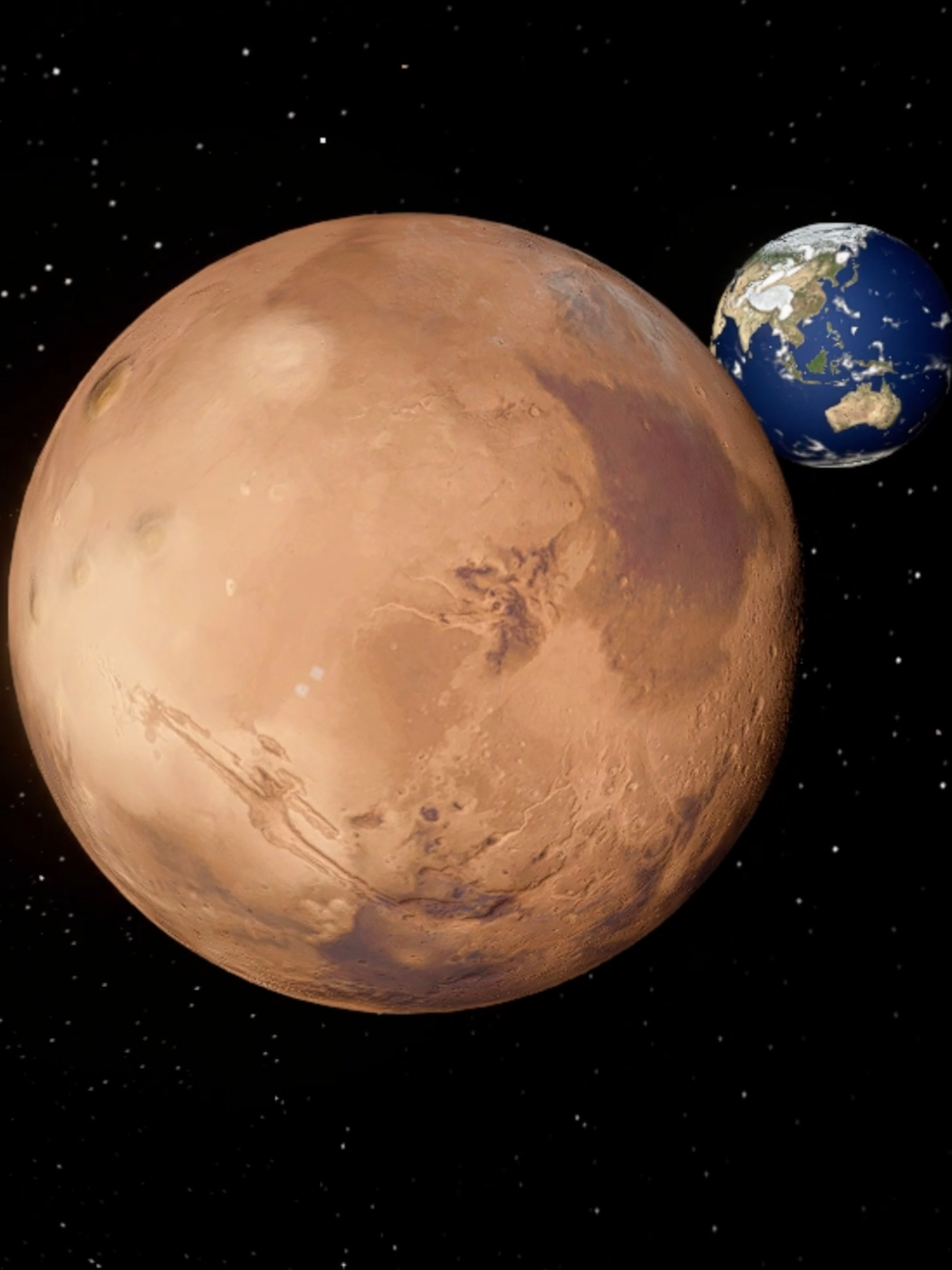 Tentei transformar o planeta Marte habitável para os humanos - Universe Sandbox! #planeta #espaço #astronomia