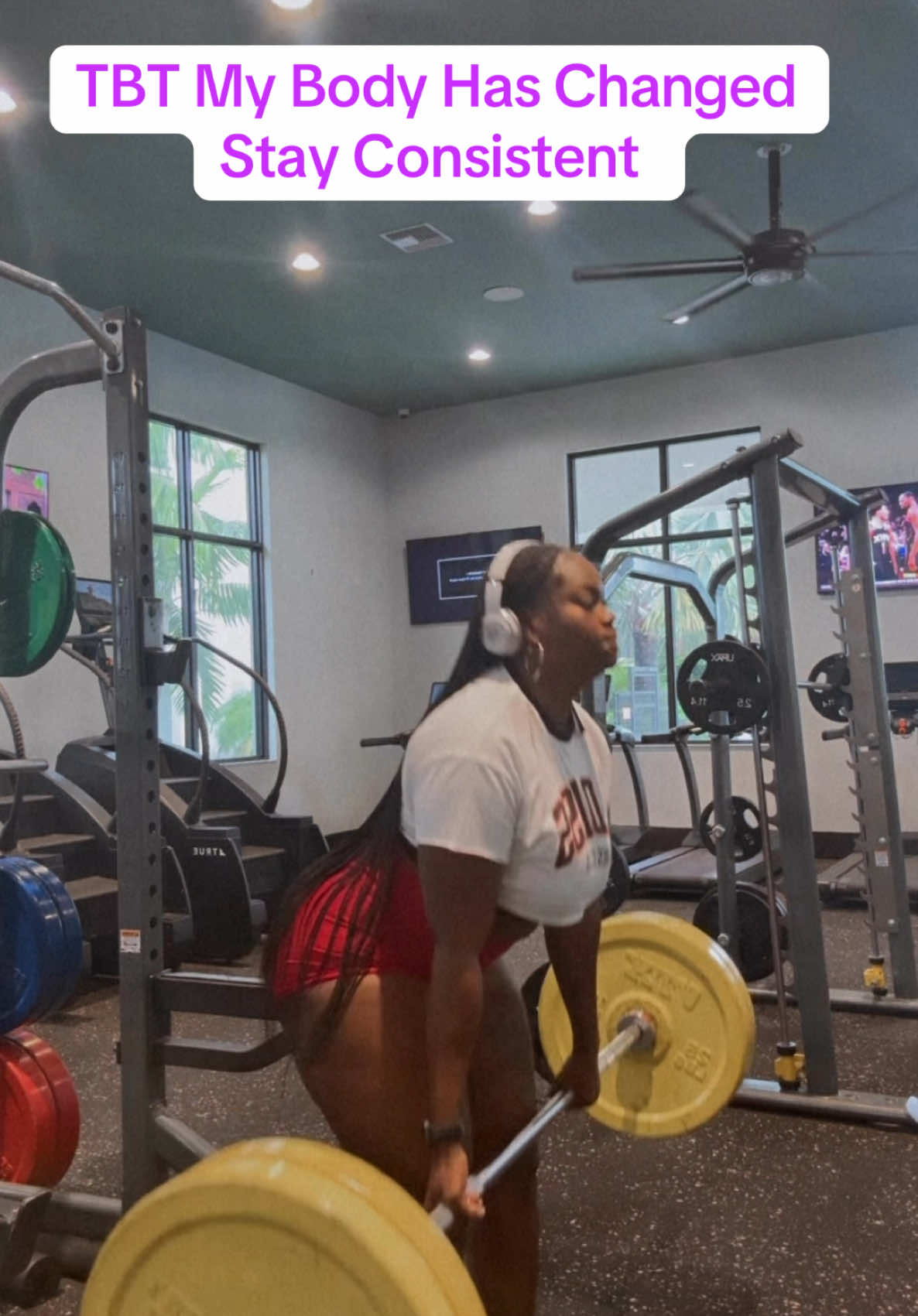 Just looking back I’m proud of myself  #fyp #girlslifttoo #gymrat 