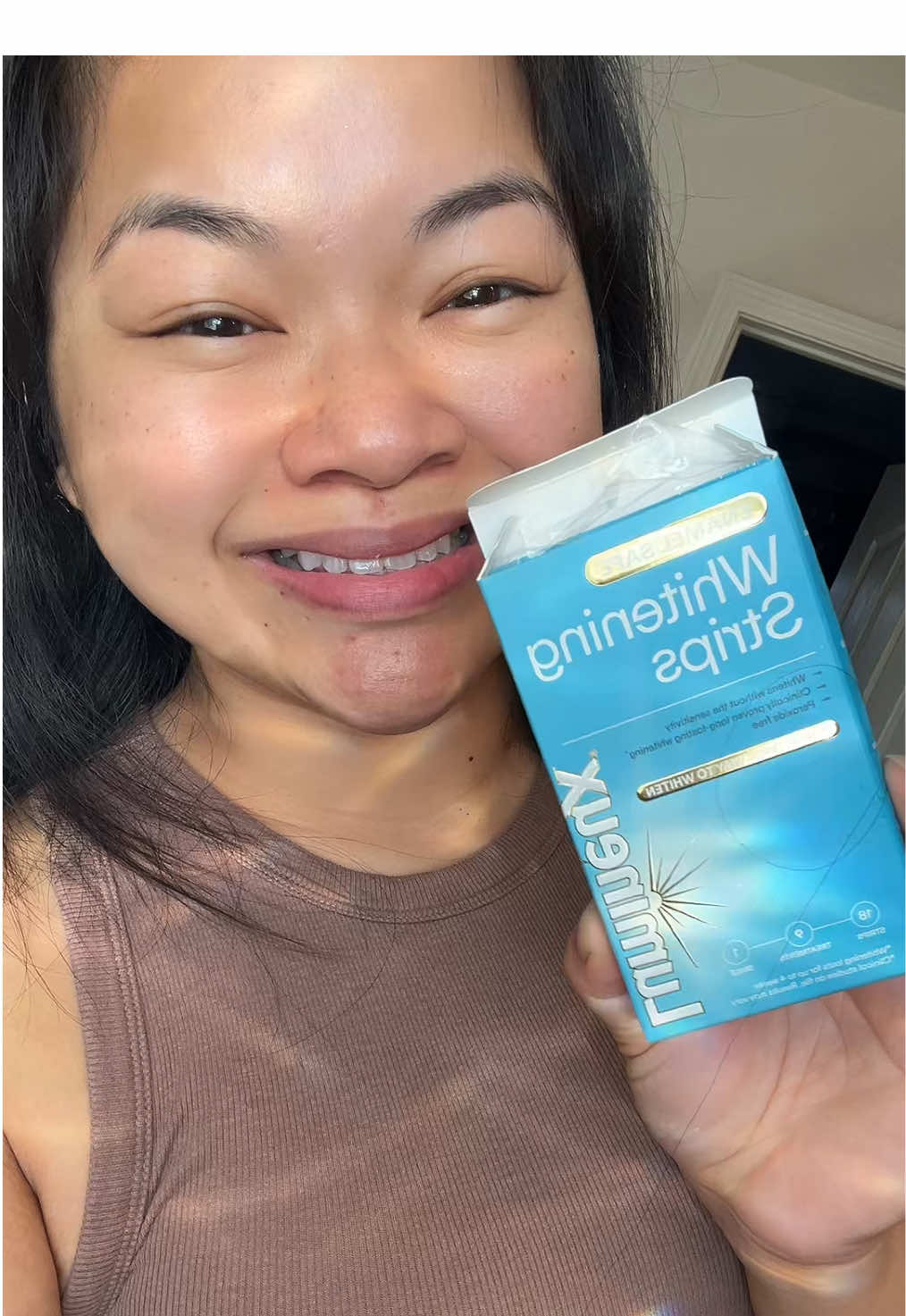 We’re not all gonna have perfect white teeth. As a loyal coffee drinker I noticed my teeth getting stained and it’s time to fix it! #teethwhitening #teethwhiteningstrips #teethcare #oralcare #teeth 