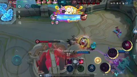 Hero baru udah dpt savage aja🔥 #MLBB #miyaky #mobilelegends 