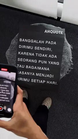 banggalah pada dirimu sendiri✨ #fyp #storytime #bahanswmu #katakata #fypシ゚ 