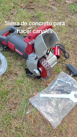 Sierra de concreto para hacer canales#vevor 