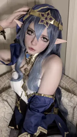 Layla’s design is one of my favorites in the game, she’s so pretty like woah #laylagenshinimpact #laylacosplay #GenshinImpact #genshincosplay #cosplay 