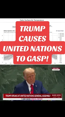 #unitednations #trump #globalwarming #embarrassing #fyp 