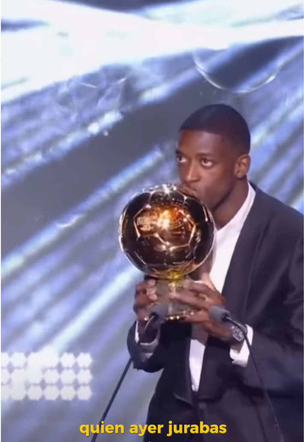 El balon de oro de DEMBELE. #futbol⚽️ #dembele #balondeoro #psg #barcelona 