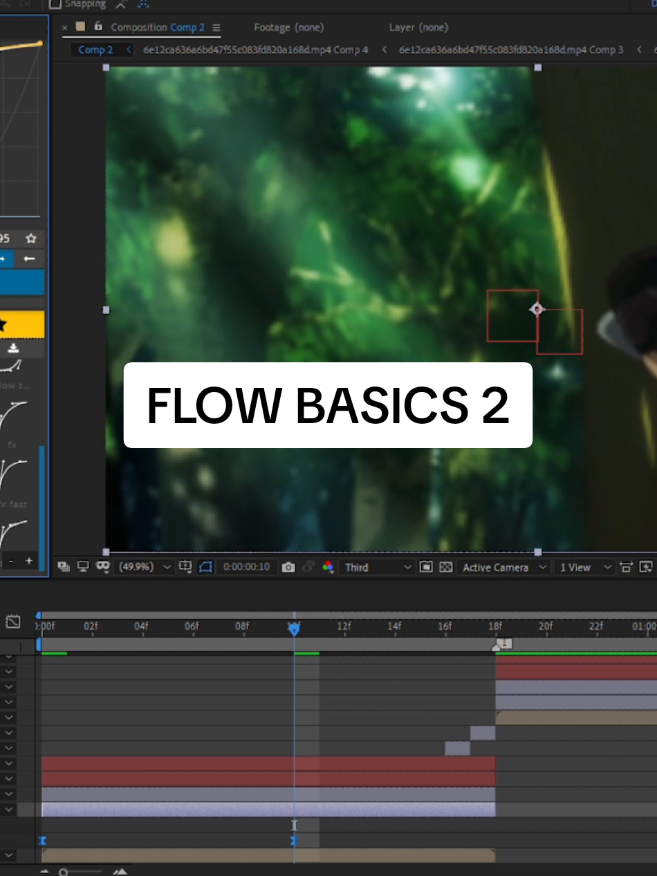 Flow Basics PT 2 // Shakes and Flicker #flow #animeedit #fyp #flowamv #aftereffects 