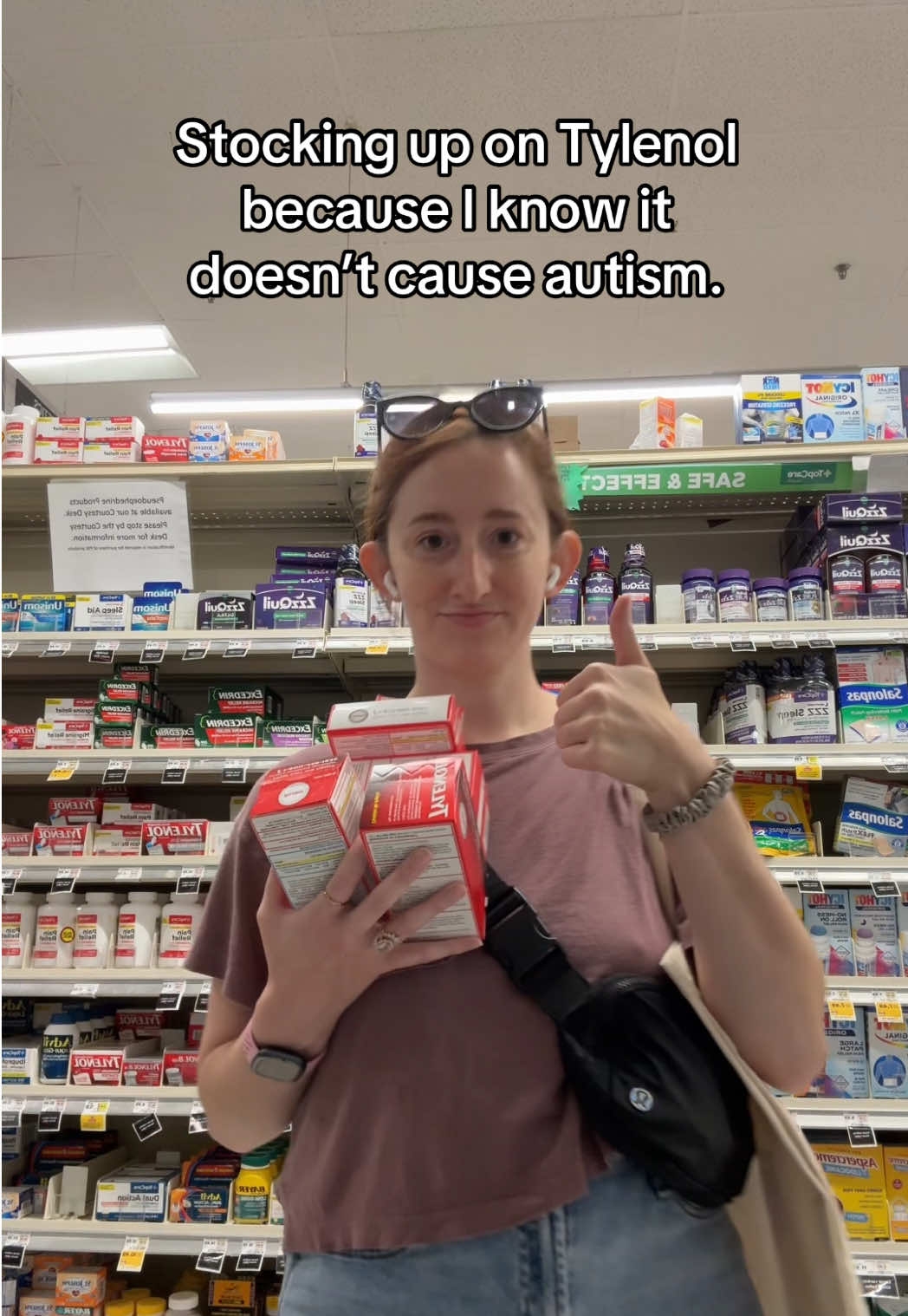 Leave me and my Tylenol and my SSRIs alone. #tylenol #acetaminophen 