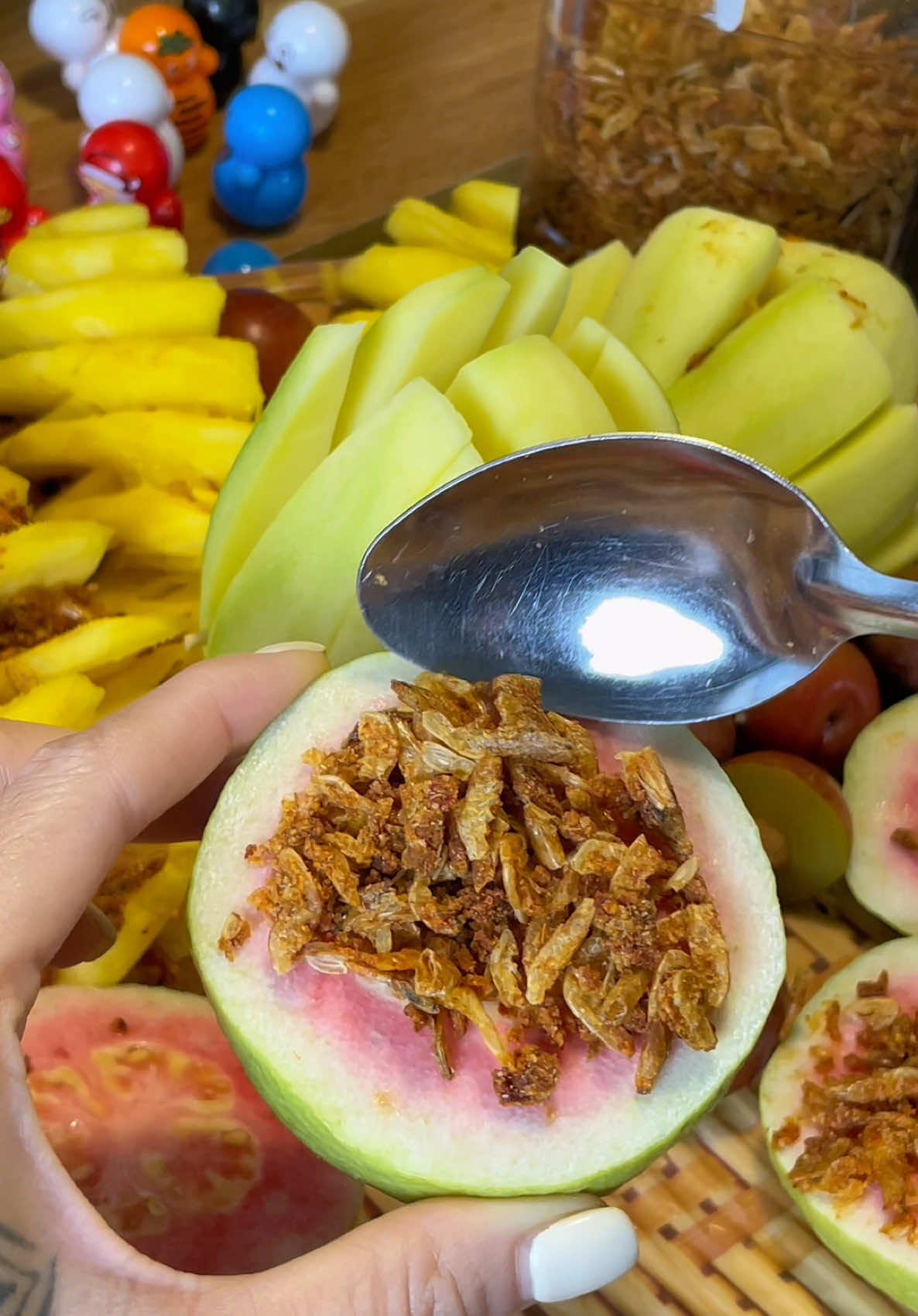 Muối con tép đặc sản Tây ninh mấy bà ăn thử nha #duyenthapcam #tiktokshop #xuhuong #muoitayninh #muoitep 