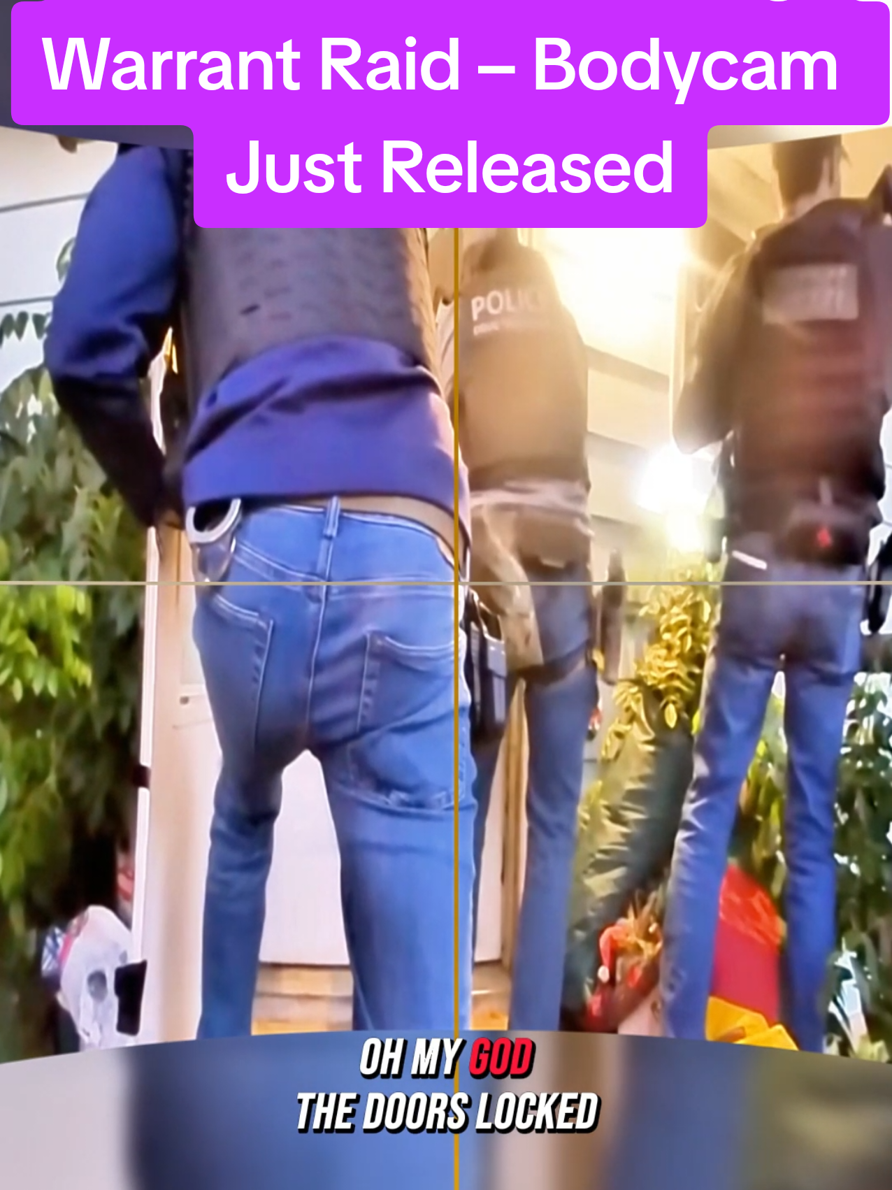 5 Officers Shot During Warrant Raid – Bodycam Just Released #cops #copsoftiktok 