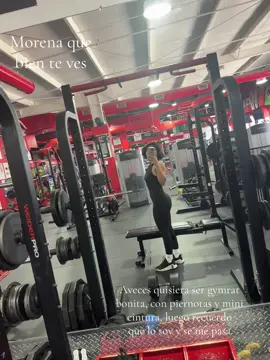 Morena que bien te ves  #morena #gym #Fitness #fyp #parati 