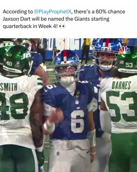 Is the Dart era about to begin in New York? @playprophetx thinks so! 🎯 👀 🔥 #newyorkgiants #jaxsondart #olemiss #nfl #football 