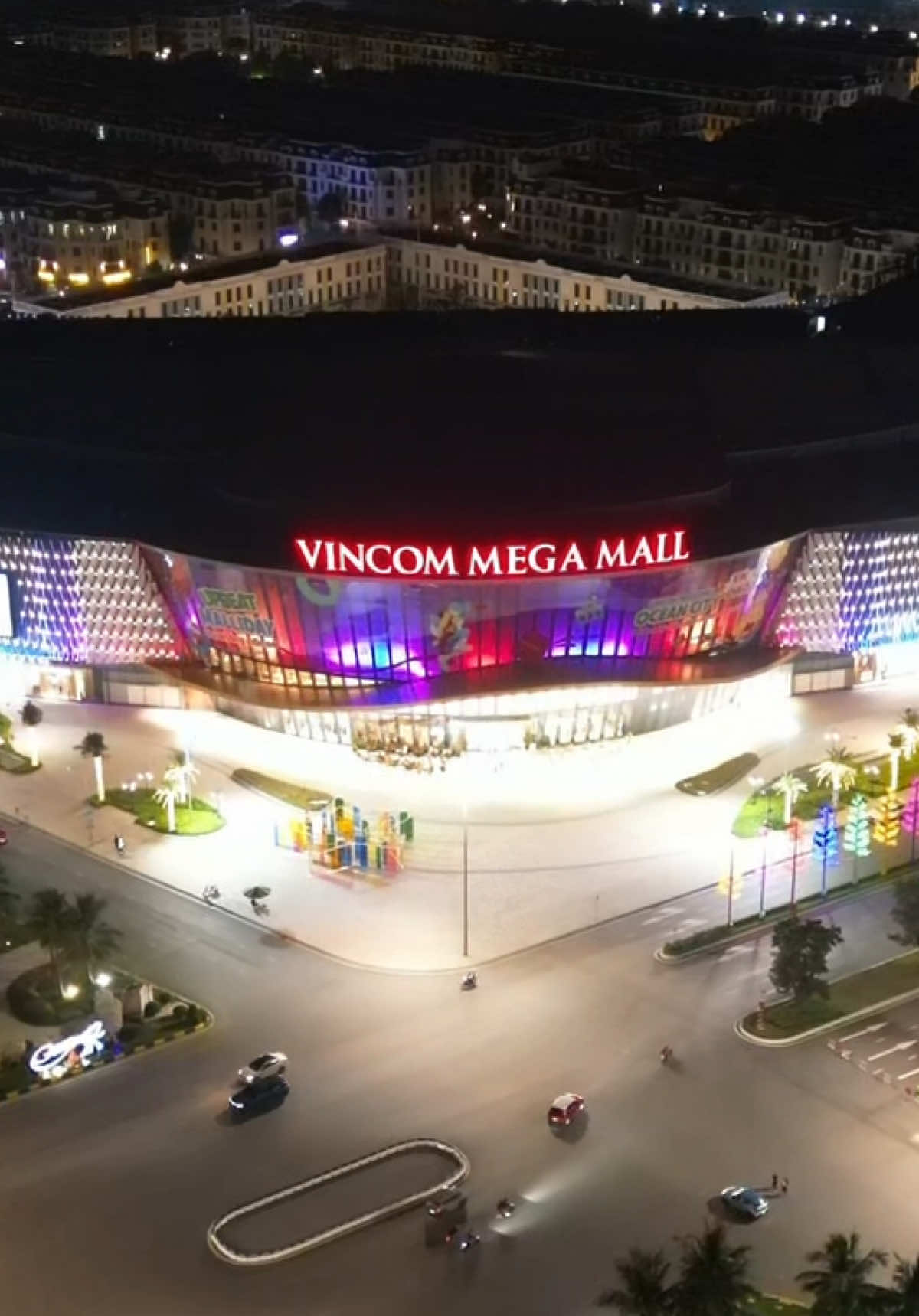 Vinhome ocenpark 2-3 về đêm#vinhomesoceanpark2 #nghiatru#vangiang#hungyen89❤️ #flycam4k 