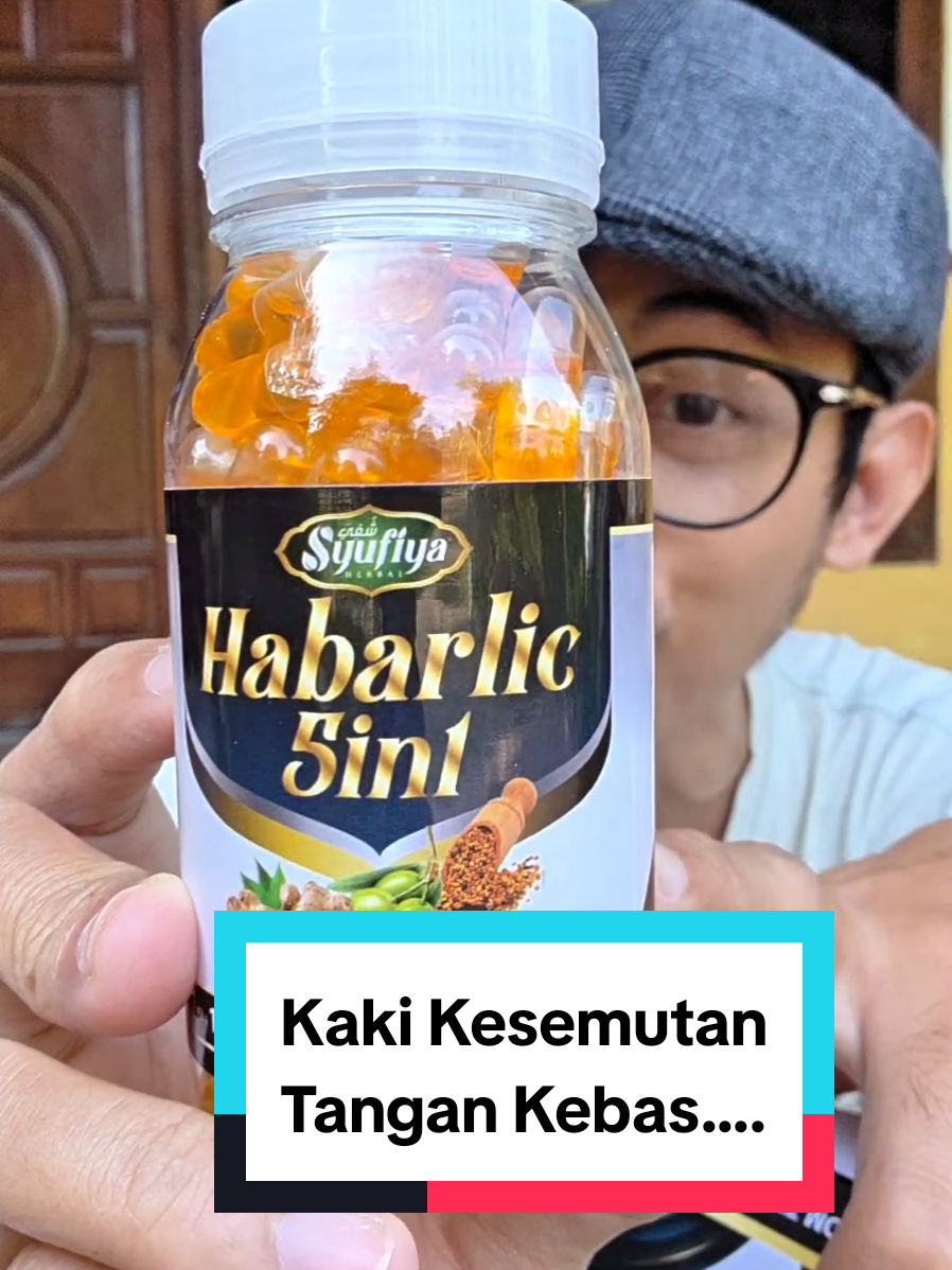 Membalas @umaiyahm kebas tangan kaki kesemutan tengkuk kaku rutin minum habarlic 5in1 #habarlic #herbal #kesemutan #kebastangan #kakikesemutan 
