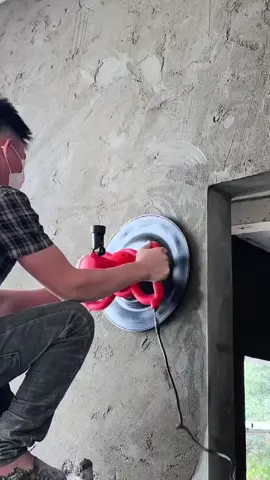 Máy xoa vữa chát tường 2 tay cầm có đèn💡 – lõi đồng bền bỉ, xoa đều êm chuẩn công trình ⚡ #MayXoaTuong #xoavuagiare #xoatuong  #LoiDong #DungCuXayDung 