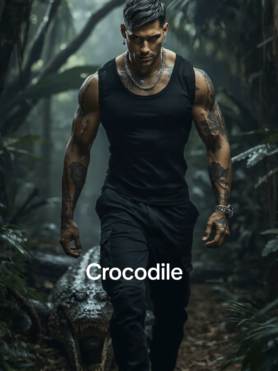 Crocodile Man #hybrid #ai #morph #animalfusion #aifusion #animalfusion #aiart 