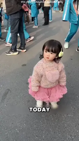 A Little Girl Searching for Her Sister