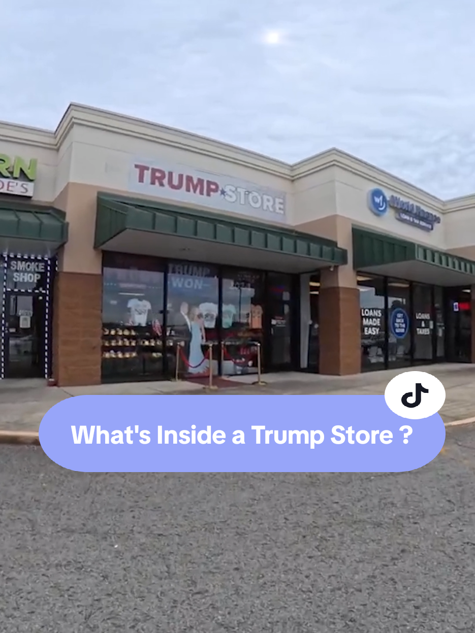 What's Inside a Trump Store in Tennessee? #trump #usa 