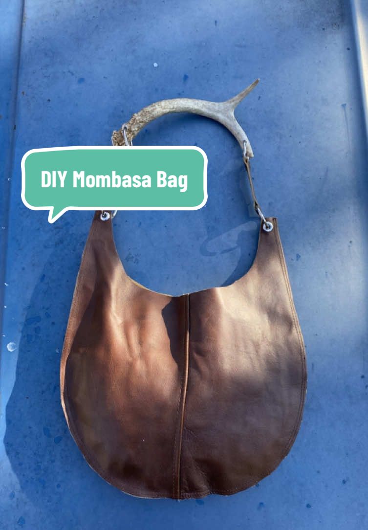 Why buy it when you can make it?? 👜🦌🤎  #fyp #mombasa #deerantlerbag #DIY 