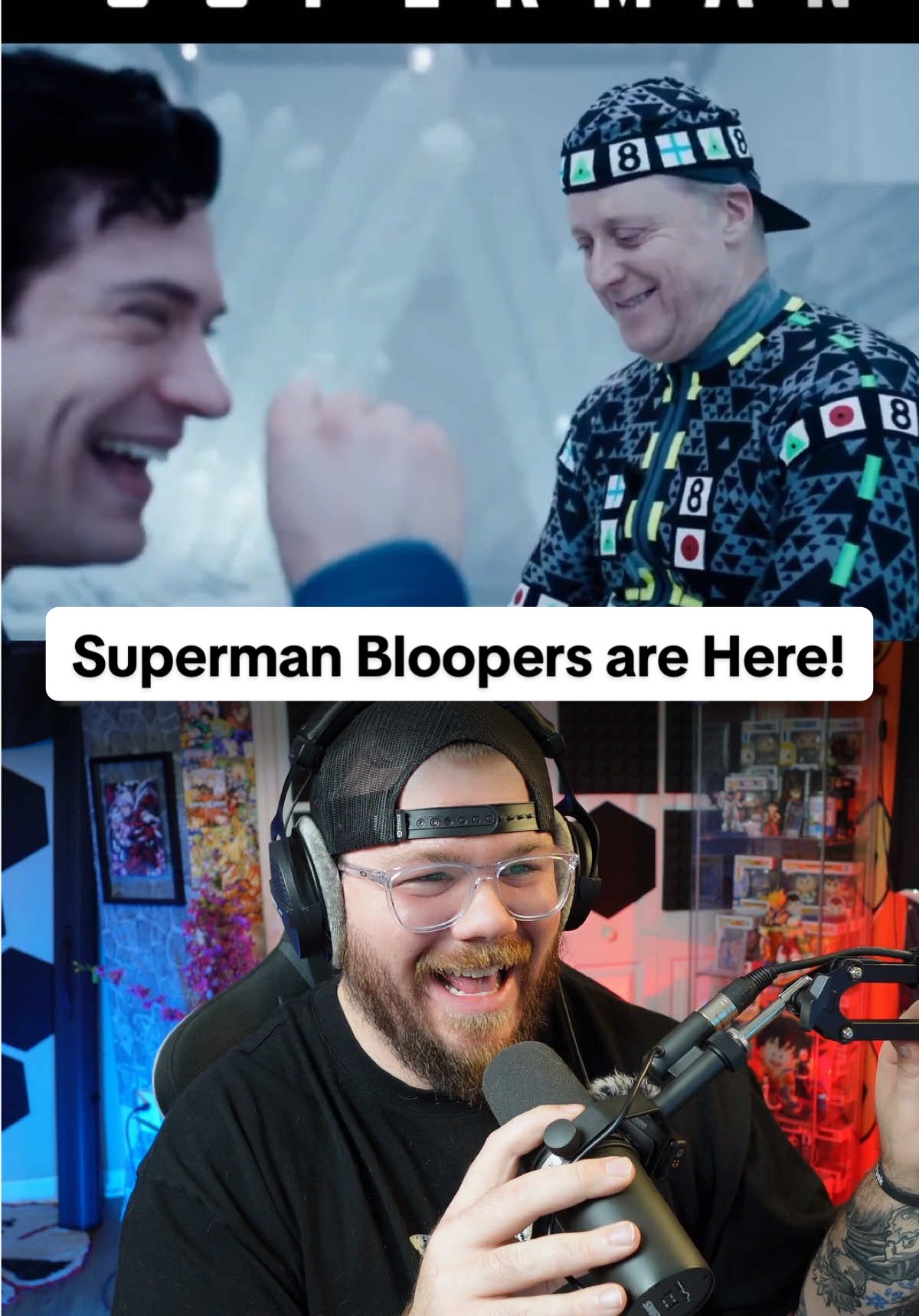 The Official Bloopers for Superman have been released! 😂 #superman #jamesgunn #dcuniverse #dcu 