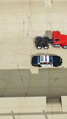 school bus vs truck mega ramp best cars crashing game simulator  #viralvideo #viralvideo #foryoupage 